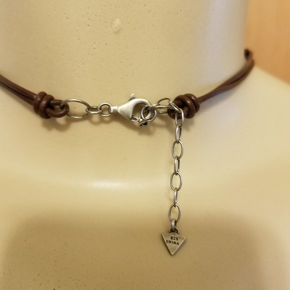 Silpada turquoise and tigers-eye necklace - Picture 2 of 2